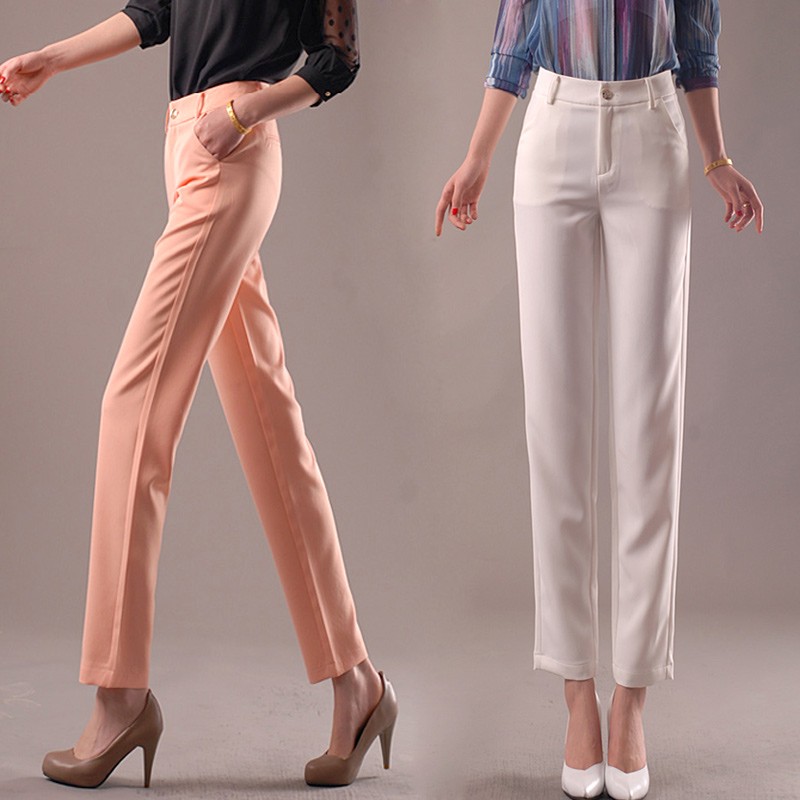 Great Quality Korea Design Women Capris Pant Trousers 7 10 Length Tianex