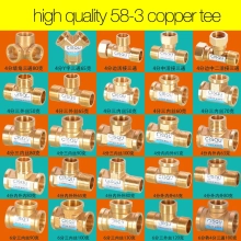 manufacturer supplier 38-5 copper pipe fittings elbow tee