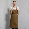 upgraded coffee shop clerk apron baker waiter apron Color long coffee halter apron