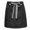 button belt short apron Color short black apron