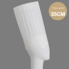 high quality plant fiber paper  disposable chef hat  MOQ 100pcs Color 35cm