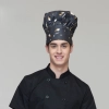 classic fashion mushroom style restaurant kitchen chef hat Color ice cream printing chef hat