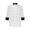 hot sale classic reefer collar unisex chef coat for men or women chef