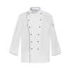 hot sale classic reefer collar unisex chef coat for men or women chef