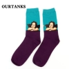 fashion famous painting art printing socks cotton socks men socks women socks Color color 5
