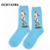 fashion famous painting art printing socks cotton socks men socks women socks Color color 13