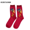 fashion famous painting art printing socks cotton socks men socks women socks Color color 16