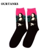 fashion famous painting art printing socks cotton socks men socks women socks Color color 17