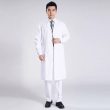 classic long sleeve medical care doctor men nure work coat