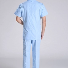 summer front opening male nurse suits uniforms