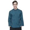 casual wide sleeve opening waiter pullover shirts waiter uniforms