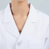 winter high quality long sleeve front opening nurse doctor coat uniform