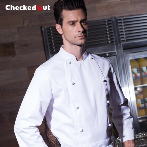 Europe style handsome men chef coat chef jacket
