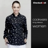 special cookware print baker coat chef jacket restuarant uniform