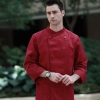 American Fashion restaurant Dessert chef jacket uniforms Color wine chef coat