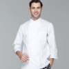 simple basic design double breasted chef jacket uniform workswear