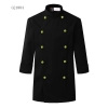 clothing button double breasted chef coat winter design