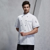 summer sideway collar chef jacket chef uniform