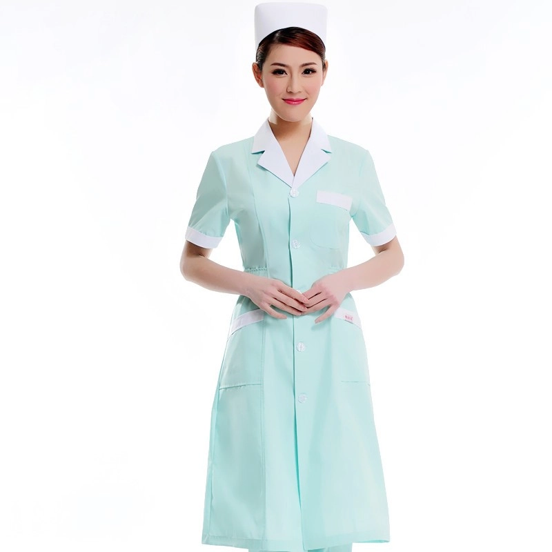 thin fabric Nurse Medical School experiment coat unifom JX81