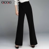 Korea design office business work pant women trousers Color Black