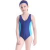 upgrade child swimwear girl swimming  training suit Color color 4