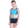 upgrade child swimwear girl swimming  training suit Color color 8