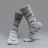 casual moustache printing cotton  socks Color color 4