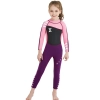 long sleeve anti UV slim fit children boy  wetsuit swimming suit Color color 1