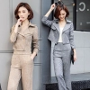 fashion casual pant suits office work wear