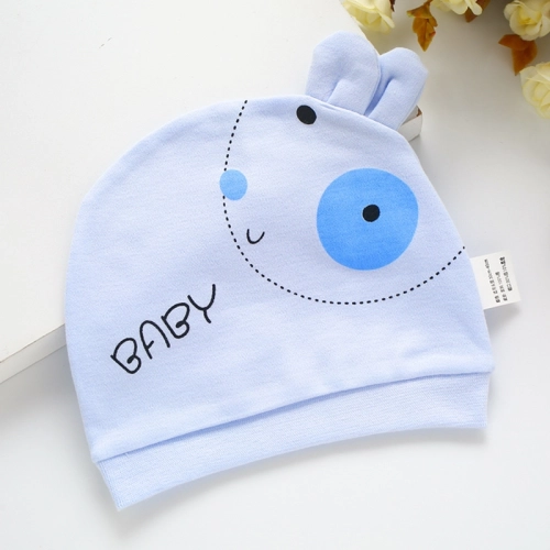 cotton dual ears face newborn infant hat wholesale