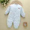 cotton warm cute newborn rompers baby clothes Color color 1