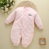 high quality cotton thicken newborn clothes infant rompers Color color 2