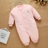 winter warm cute newborn clothes infant rompers Color color 19