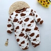 high quality cotton Camouflage printing thicken infant rompers clothes Color color 24