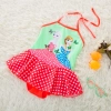 carton girl printing little girl teen swimwear Color color 2