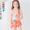 2020 new  Frozen character print little girl teen swimwear Color color 1
