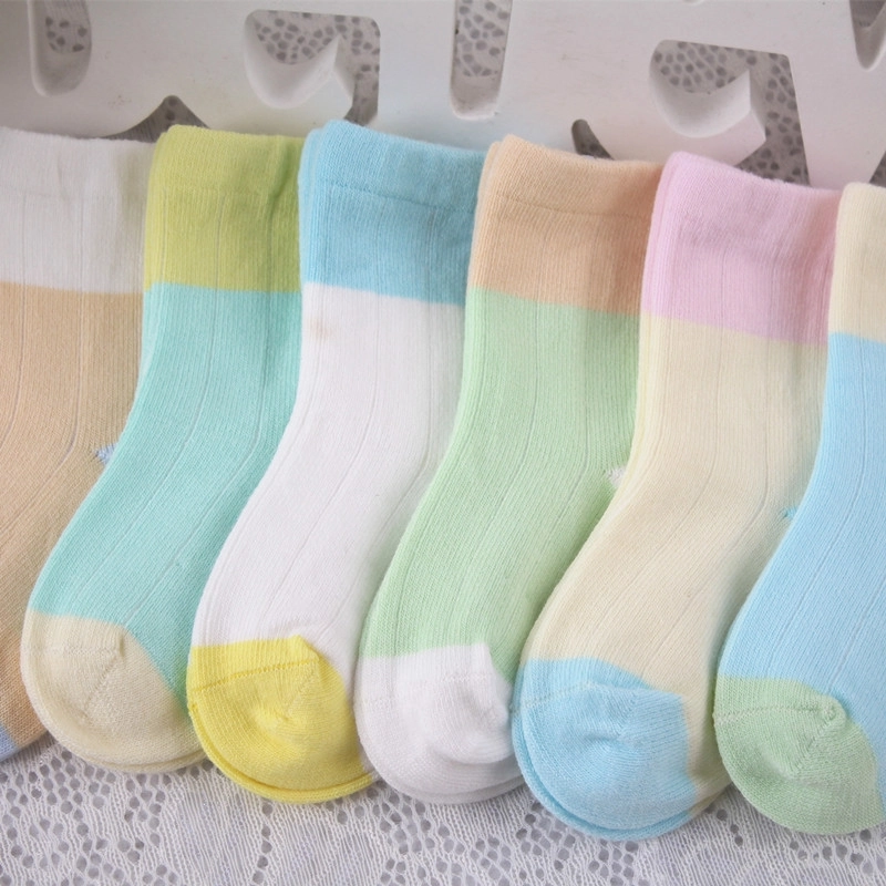 candy patchwork warm cotton children socks wholesale