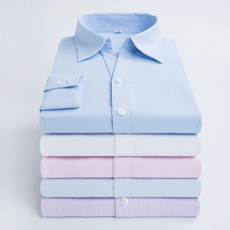 fashion stripes office women clerk shirt uniform