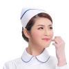 fashion high quality nurse doctor bar printing hat nurse hat