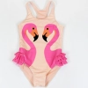 lovely one piece swan girl swimwear Color color 2
