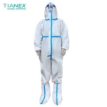 anti covid-19 medical disposable protective suit  Isolation gown CE FDA certificated protective clothing single-use