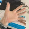 transparent color disposable Examination gloves EN 455 Medical grade pvc/vinyl gloves pre-order Color color 1