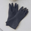 high quality lengthen household gloves kitchen white nitrile gloves  33/38 cm