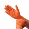 factory wholesale   working glove rose color nitrile gloves PPE glove pink color