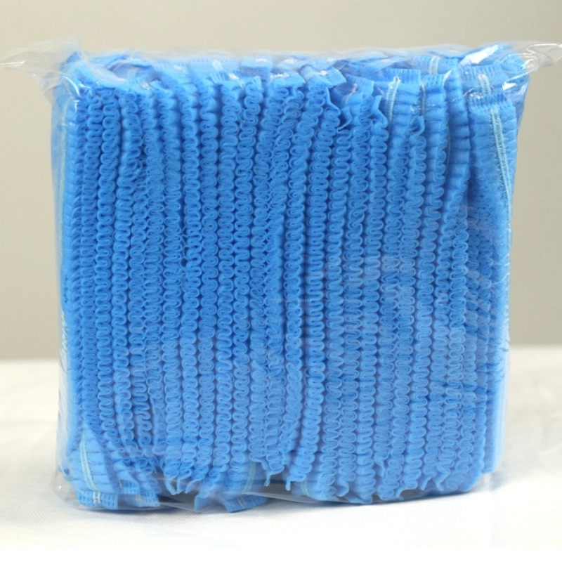 high quality food grade restaurant non-woven fabric disposable hat bathing hat