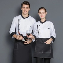 2022 fashion cheap price  long sleeve chef coat cooking chef uniform