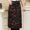 2022 knee length printing  cafe staff apron for  waiter chef apron wholesale Color color 8