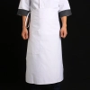 2022 Korea style half length denim fabric  cafe staff apron for  waiter chef apron discount Color color 1