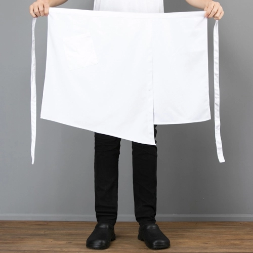 2025 Korea style irregular good fabric  cafe staff apron  chef apron discount