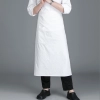 2025 Korea style solid color good fabric  cafe staff apron  chef apron discount